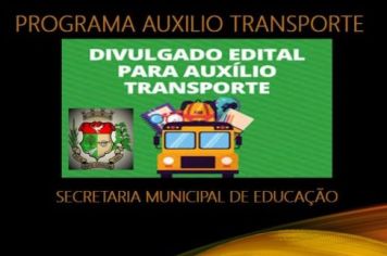 Programa Auxilio Transporte 1º Semestre 2023