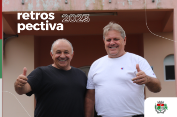 Retrospectiva 2023: prefeito faz balanço de ações do governo 