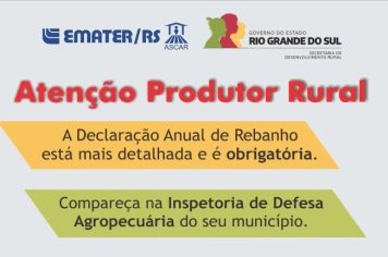 Declaração Anual de Rebanho