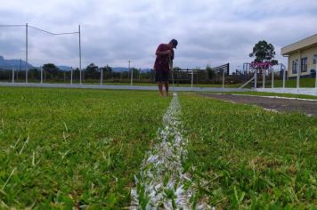 Centro Desportivo recebe melhorias para sediar o Campeonato Municipal de Futebol Sete