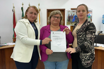 Educação de Novo Cabrais recebe Moção de Louvor e Aplauso na Câmara de Vereadores