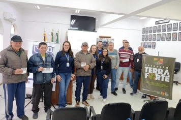 Agricultores de Novo Cabrais são contemplados no Programa Terra Forte