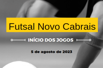 CAMPEONATO DE FUTSAL  COMEÇA NESTE FINAL DE SEMANA