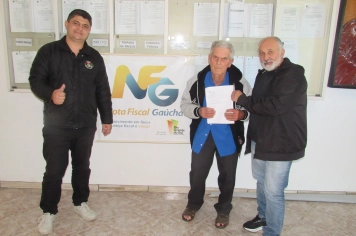 Morador de Cerrito é premiado no Nota Fiscal dá Prêmios