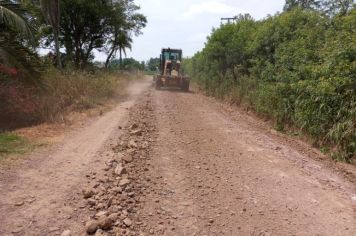 Secretaria de Obras intensifica serviços no interior