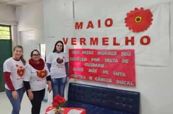 Maio Vermelho conscientiza sobre câncer bucal