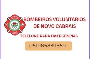 ASSOCIAÇÃO DE BOMBEIROS VOLUNTÁROS DÁ INÍCIO A ATENDIMENTOS EM NOVO CABRAIS