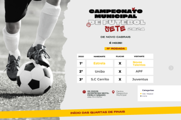 Fase mata-mata do Campeonato de Futebol Sete inicia hoje (19)