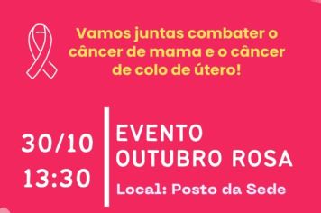 Evento Outubro Rosa