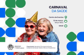 Posto da Sede promove Carnaval da Saúde nesta terça (12)