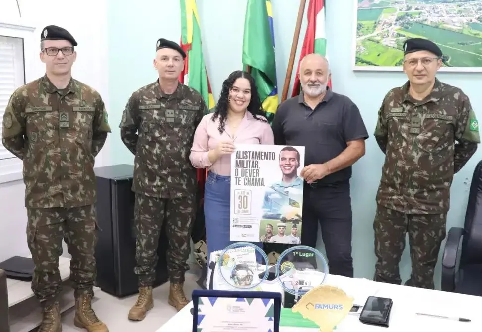 Alistamento Militar segue em andamento em Novo Cabrais