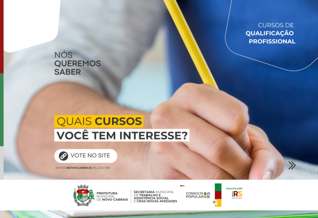 Quais cursos você tem interesse?