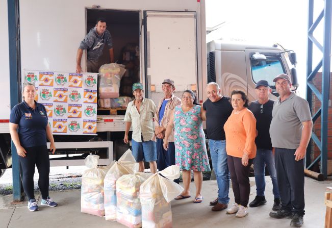 Última Entrega de Cestas Básicas Beneficia Agricultores Afetados pela Estiagem