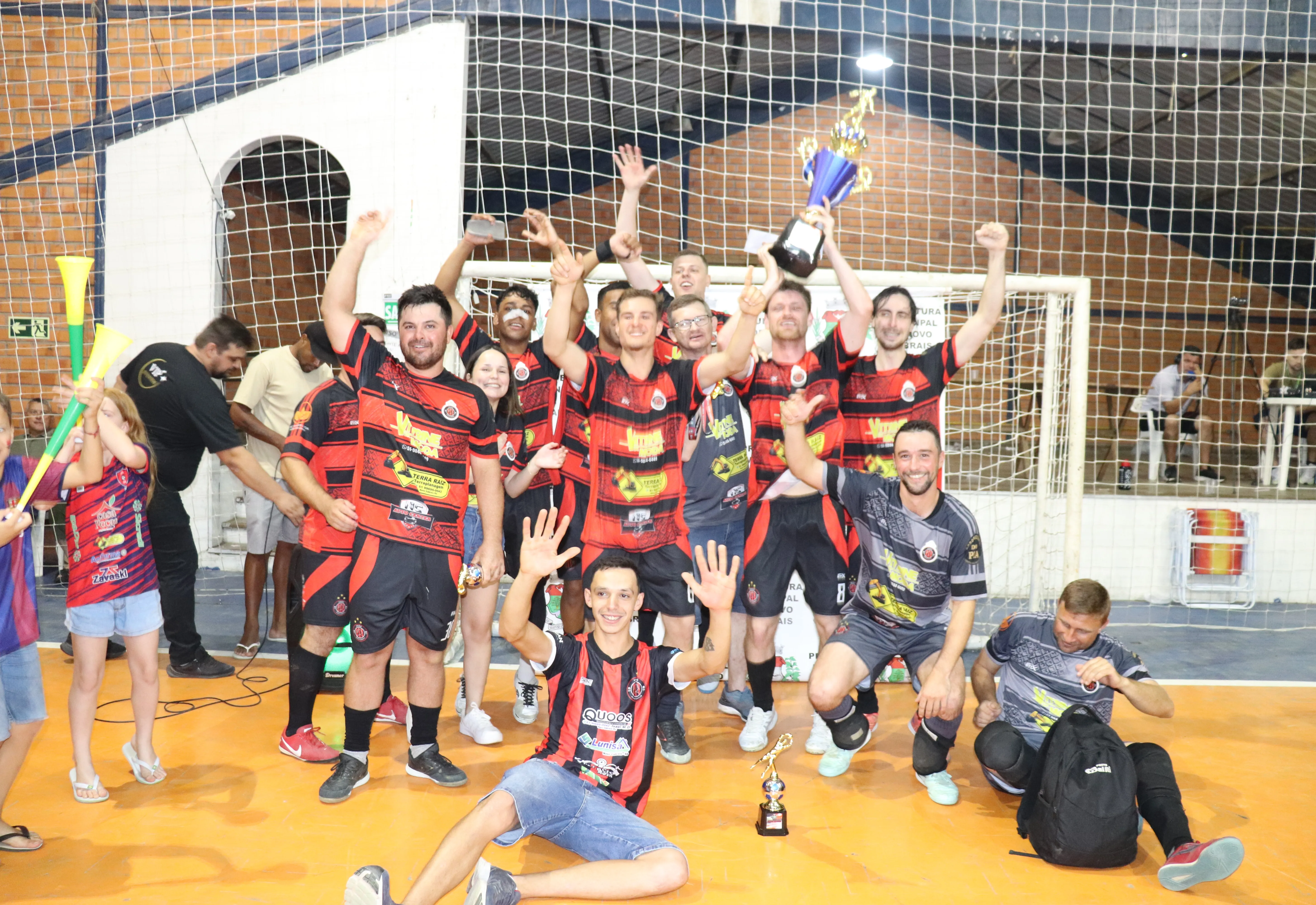 União é tricampeão no Campeonato Municipal de Futsal pela categoria Livre