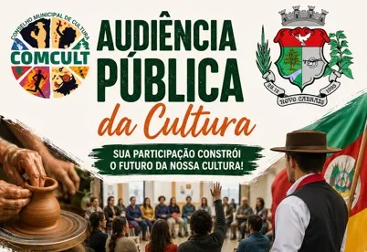 Audiência pública da Cultura ocorrerá no dia  15 de junho